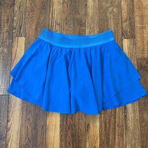 Lululemon Court Rival High-Rise Skirt/EUC/Size 12 Poolside Blue Tennis Yoga